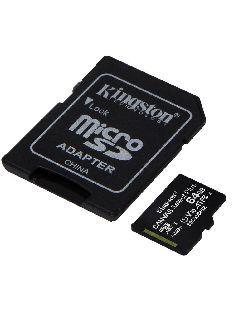 Kingston Карта памяти Canvas Select Plus 64 ГБ  (SDCS2/64GB) #1