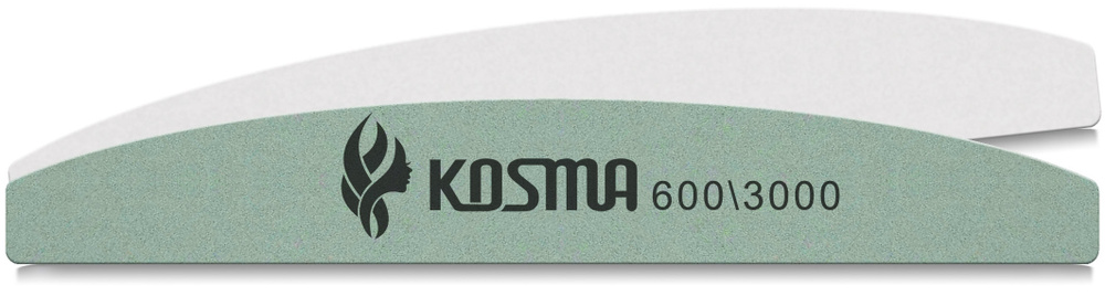 KOSMA Полировщик лодка большая 600/3000 пластиковая основа 1 шт. в упаковке  #1