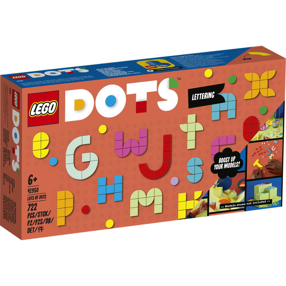 LEGO DOTs Большой набор бирок для сумок: буквы 41950 #1