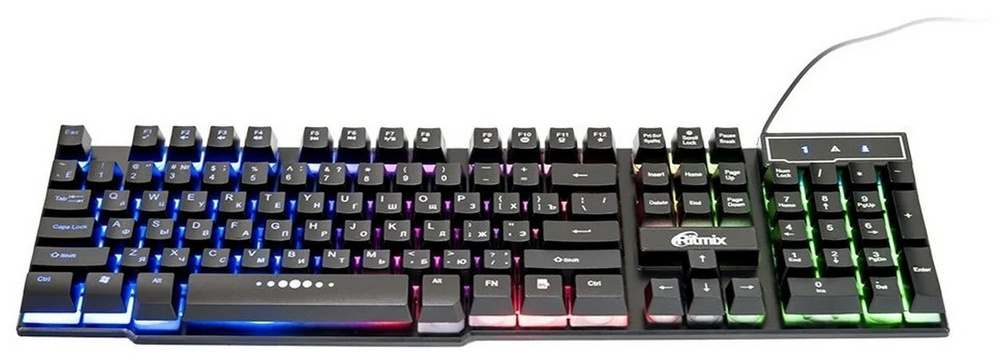Ritmix Игровая клавиатура 284197103, черный #1