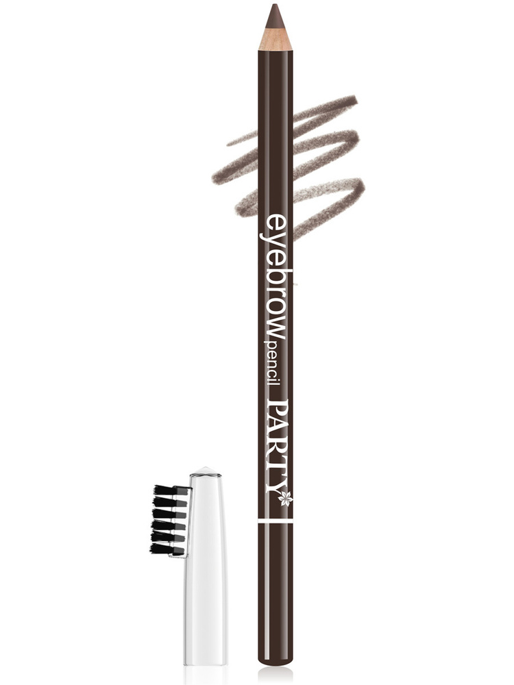 BELOR DESIGN Карандаш косметический контурный PARTY для бровей тон 105 светло-коричневый NEW 1.3г  #1