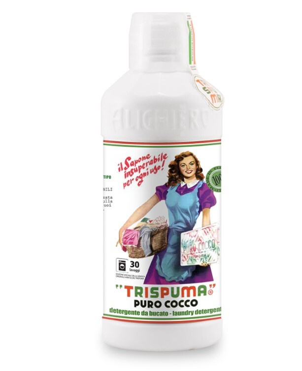Жидкий стиральный порошок с маслом кокоса, Aligiero Campostrini, 1 л, Италия Эко маркировка  #1
