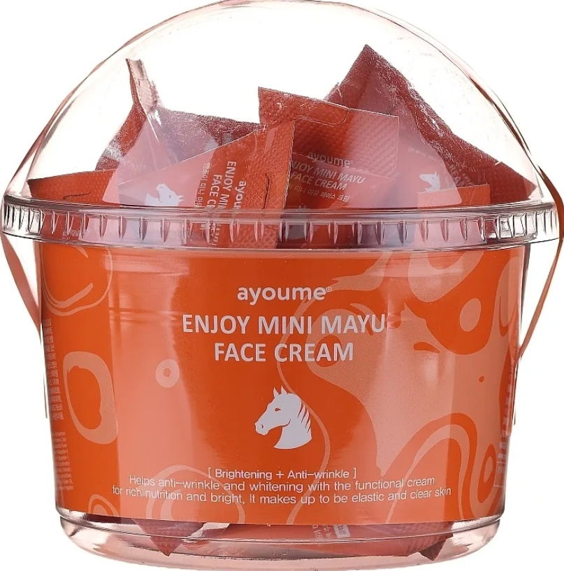 AYOUME Крем для лица Enjoy Mini Mayu Face Cream НАБОР, set 30 шт по 3гр #1