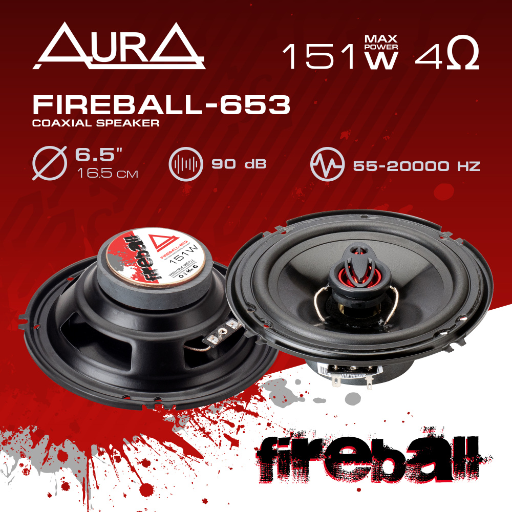 Акустическая система AurA FIREBALL-653 #1