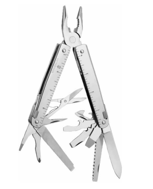 Мультитул Victorinox SwissTool X 3.0327.L 115 мм, 28 функций, цвет серебристый, упаковка картоная коробка #1