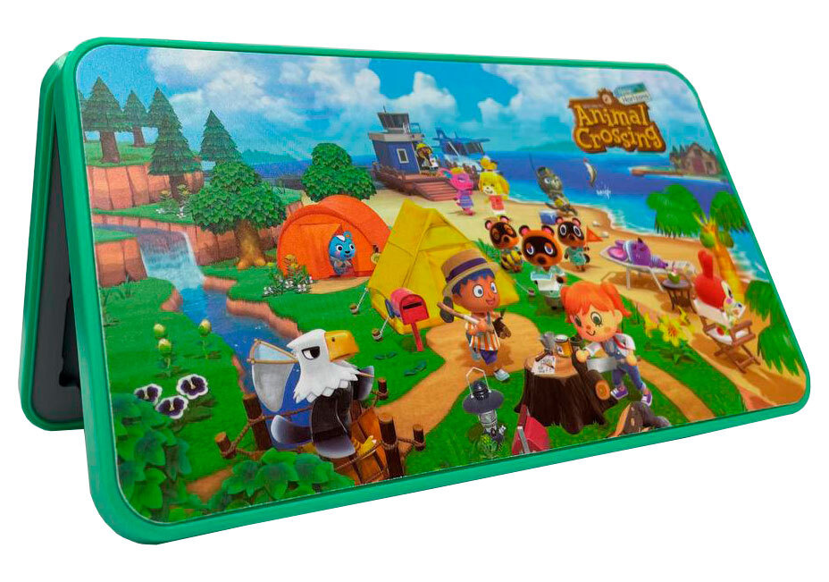 Кейс-футляр для хранений 24 картриджей Nintendo Switch Portable Storage Box (Animal Crossing Village) #1