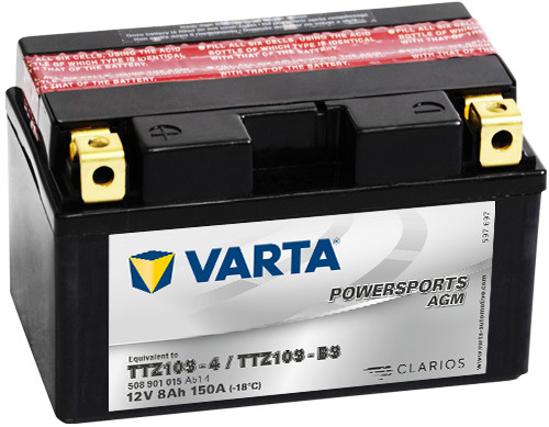 Аккумулятор VARTA Powersports AGM 12V 8AH 150A #1