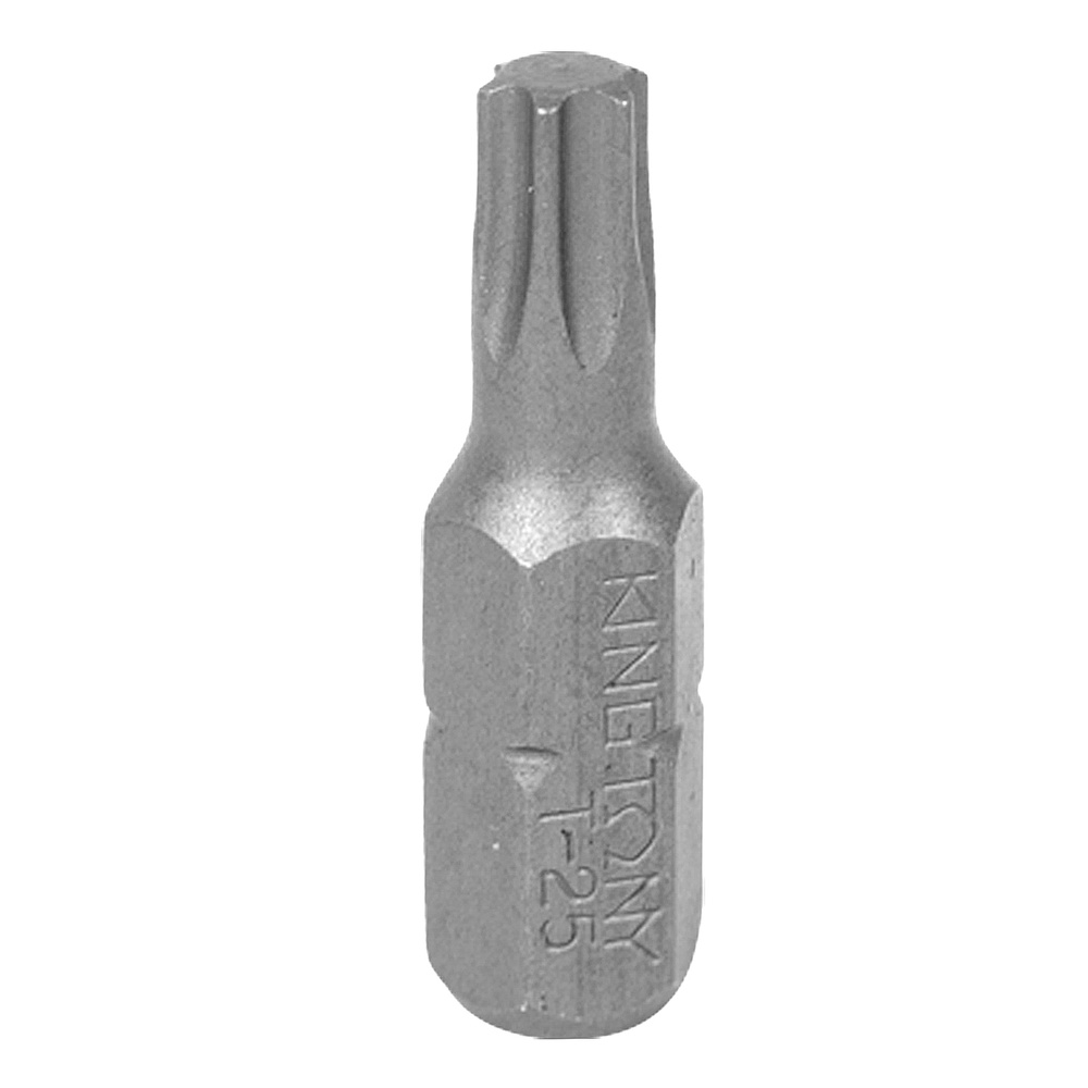 Бита торцевая 1/4", Torx, T25, звездочка торкс Т25, L - 25 мм KING TONY 102525T  #1