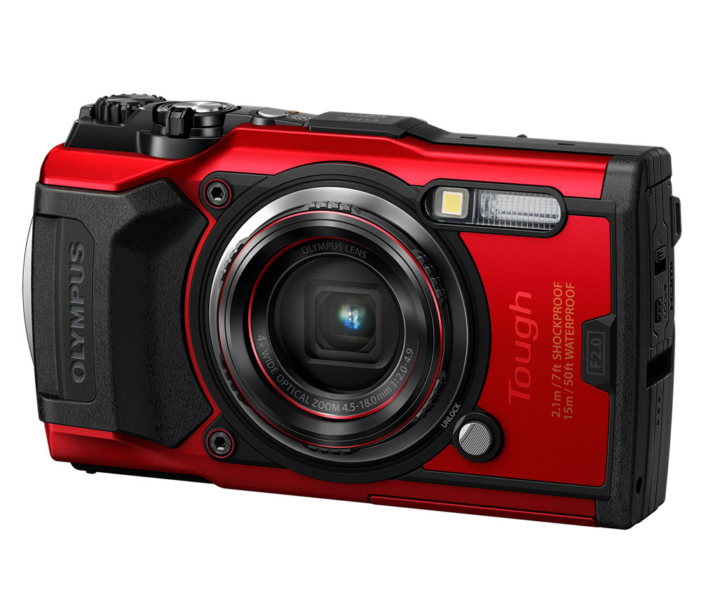 Компактный фотоаппарат Olympus Tough TG-6, красный #1