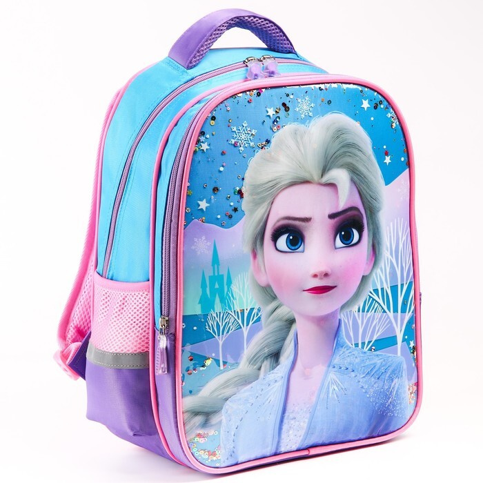 Рюкзак школьный Disney, Эльза, 39х30х14 см, Холодное сердце #1