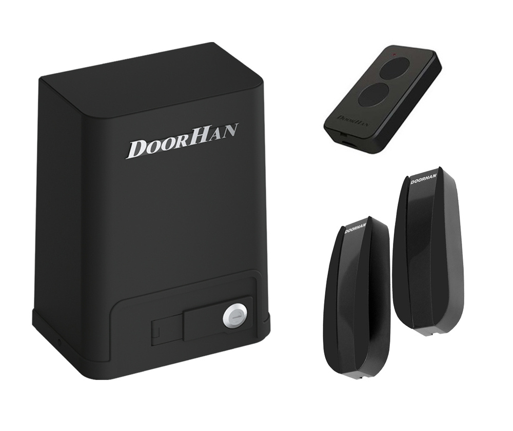 Привод для откатных ворот SLIDING-800PRO + 1 пульт + фотоэлементы ...