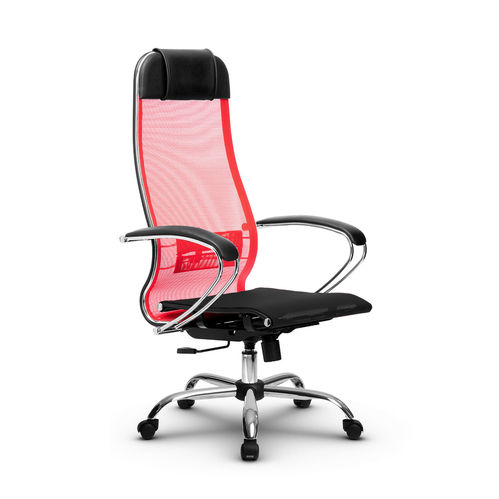 Компьютерное кресло МЕТТА-4(MPRU)/подл.131/осн.003 Красный #1