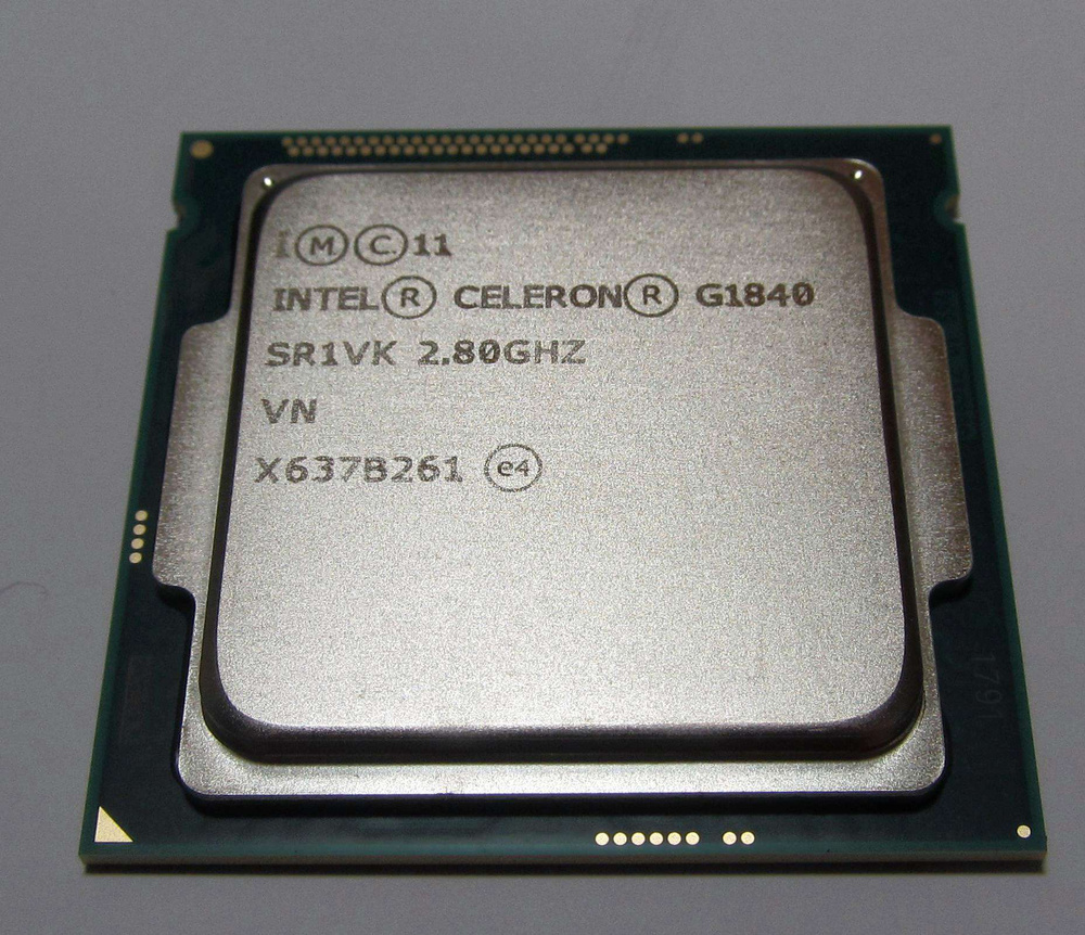 Intel Процессор Celeron G1840 ( 2,8Ghz, 1150, 2Mb, 2C/2T, GPU ) OEM (без кулера) #1