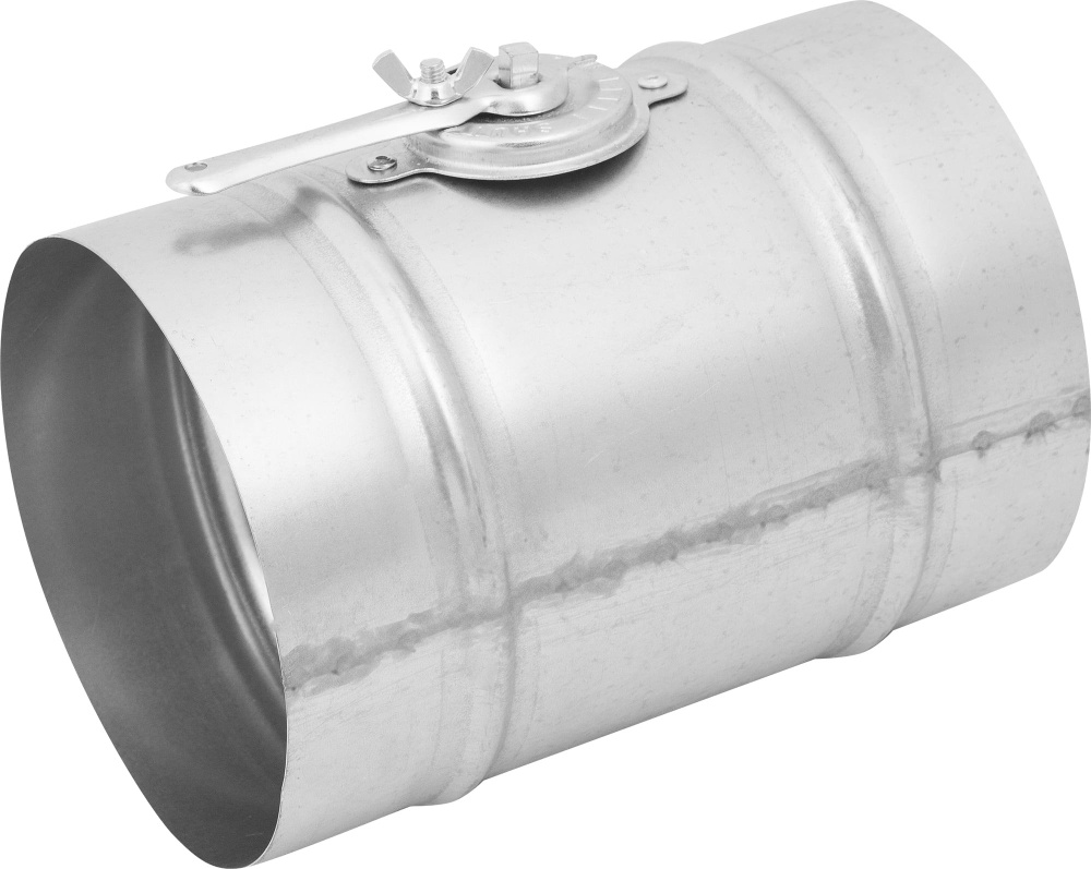 Дроссель-клапан для круглых воздуховодов Ore D125 мм металл - купить по ...