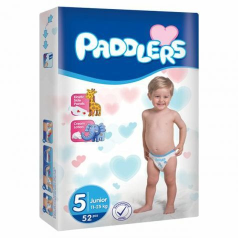 PADDLERS Детские подгузники Jumbo pack, 5, Junior, 52 шт / #1