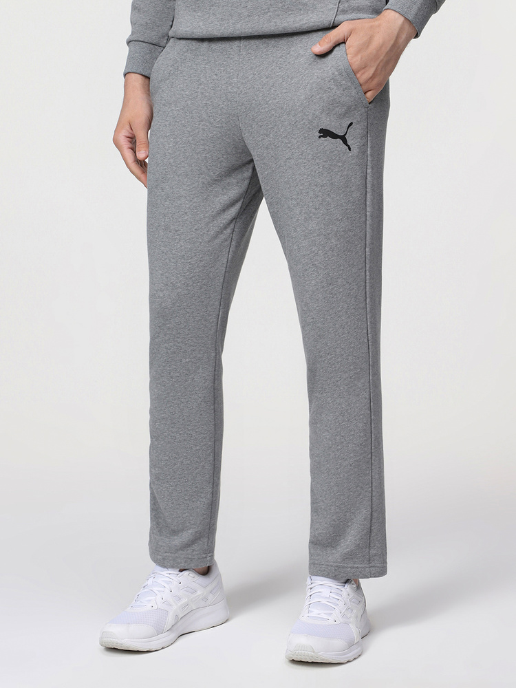 Брюки PUMA ESS Logo Pants TR op Medium Gray Heather #1