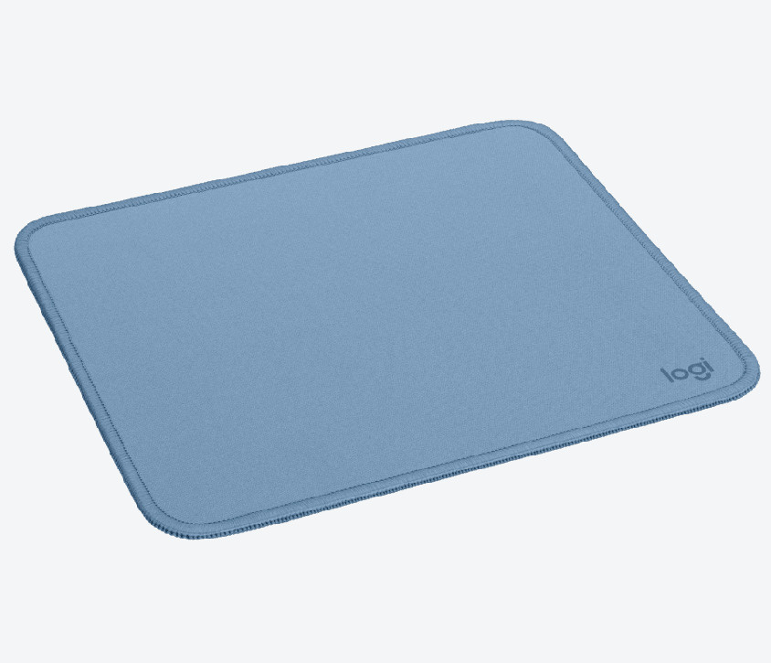 Logitech Коврик для мыши Mouse Pad Studio Series_Голубой, M, голубой #1