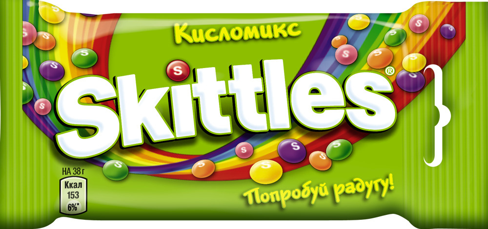 Драже Skittles Кисломикс 38 г #1