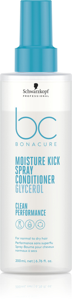 SCHWARZKOPF PROFESSIONAL Спрей-Кондиционер для волос "BC BONACURE" HYALURONIC MOISTURE KICK (Spray Conditioner #1