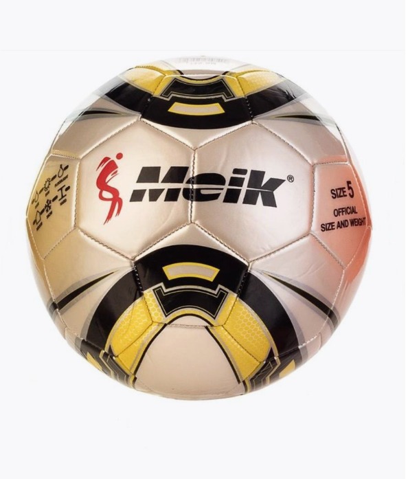 Meik Футбольный мяч, 5 размер, белый #1