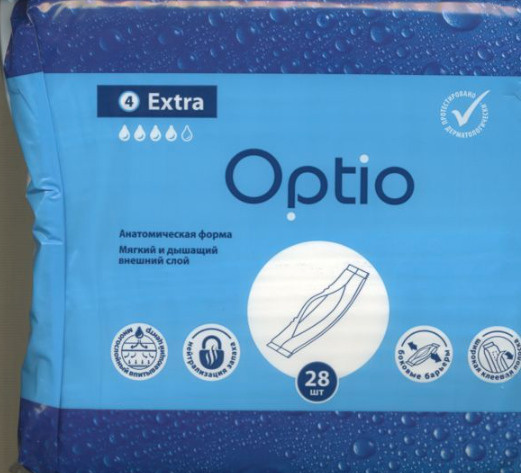 Прокладки урологические для мужчин Экстра x 28 шт Optio / Оптио вкладыши прокладки мужские 4 капли  #1