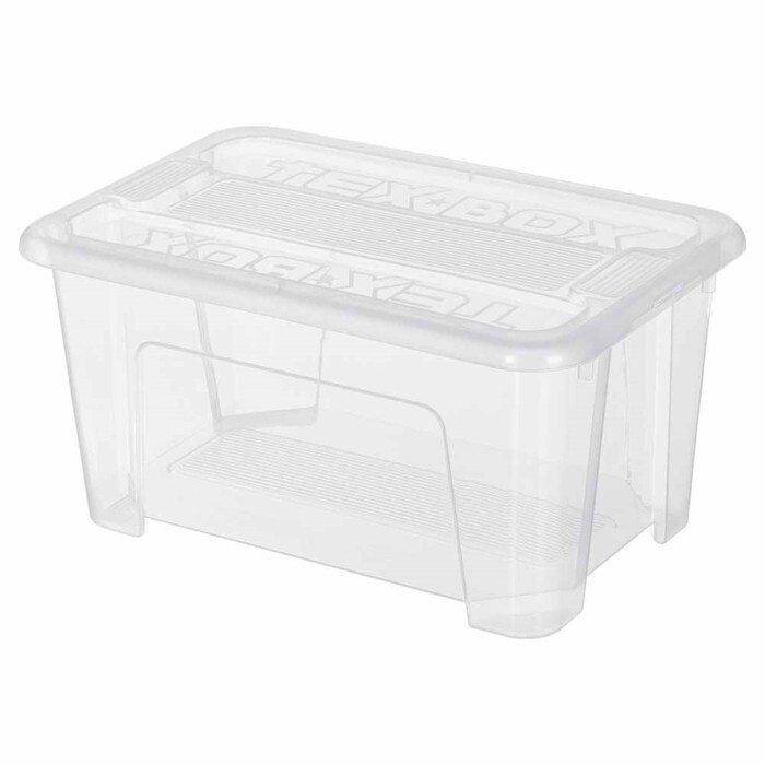 Ящик универсальный TEX-BOX, 4,5 л., бесцветный, 28х18,3х14 см #1