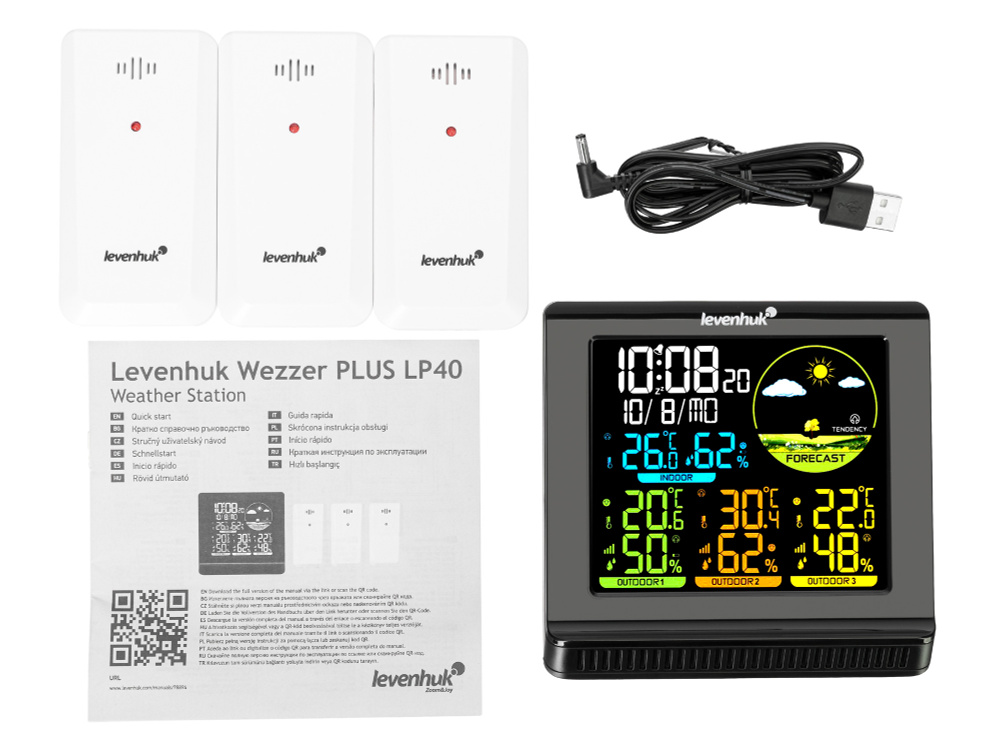 Метеостанция Levenhuk Wezzer PLUS LP40 #1