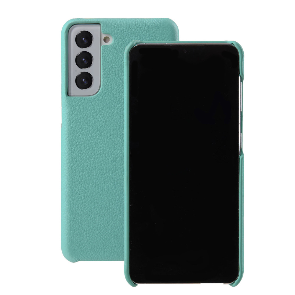 Кожаный чехол накладка Melkco для Samsung Galaxy S22 - Snap Cover, цвет  Тиффани - купить с доставкой по выгодным ценам в интернет-магазине OZON  (669278043)