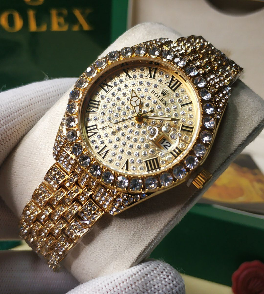 Rolex Часы наручные Кварцевые с камнями  #1