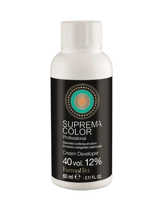 FARMAVITA Крем-окислитель SUPREMA для окрашивания/обесцвечивания волос 40 vol (12%), 60 мл  #1