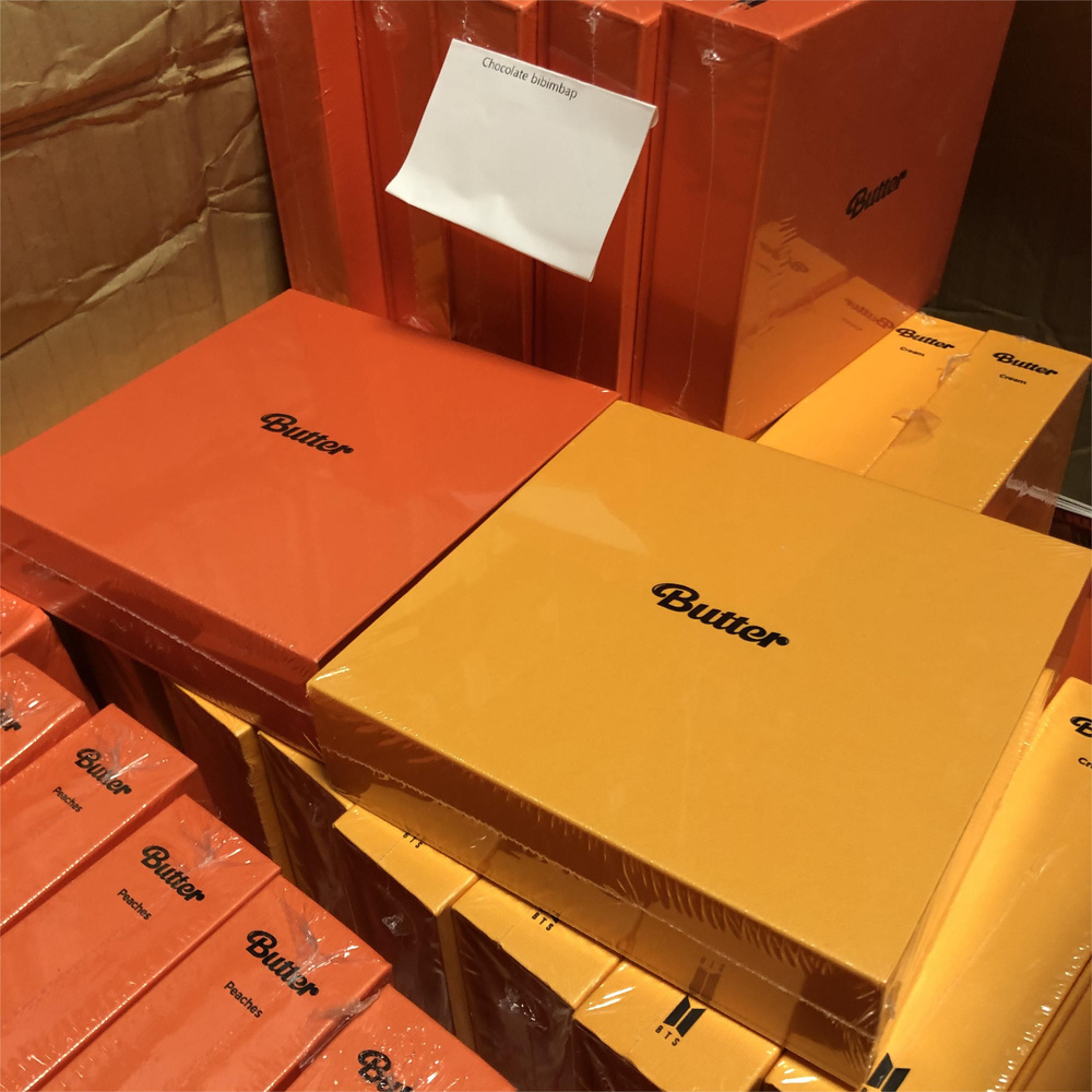 BTS Butter официальный аутентичный альбом 1 случайная версия (Chocolate ...