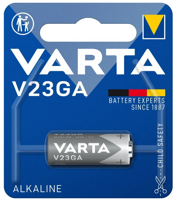 Батарейка VARTA V23GA / MN21 /12V 1 шт, варта V23 #1