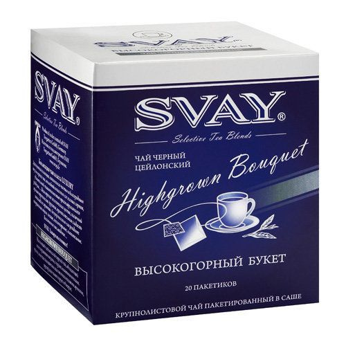 Чай Svay Highgrown Bouquet 20*2г саше (8к) #1