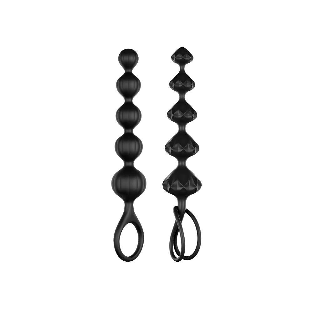 Набор анальных цепочек Satisfyer Love Beads черные #1