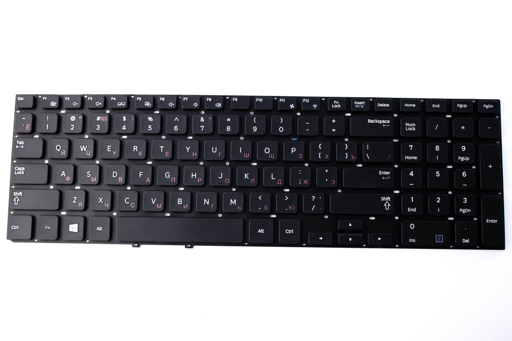Клавиатура для ноутбука Samsung 350E7С 355E7C без рамки p/n: V134302BS1, BA59-03303C, BA75-04307C  #1