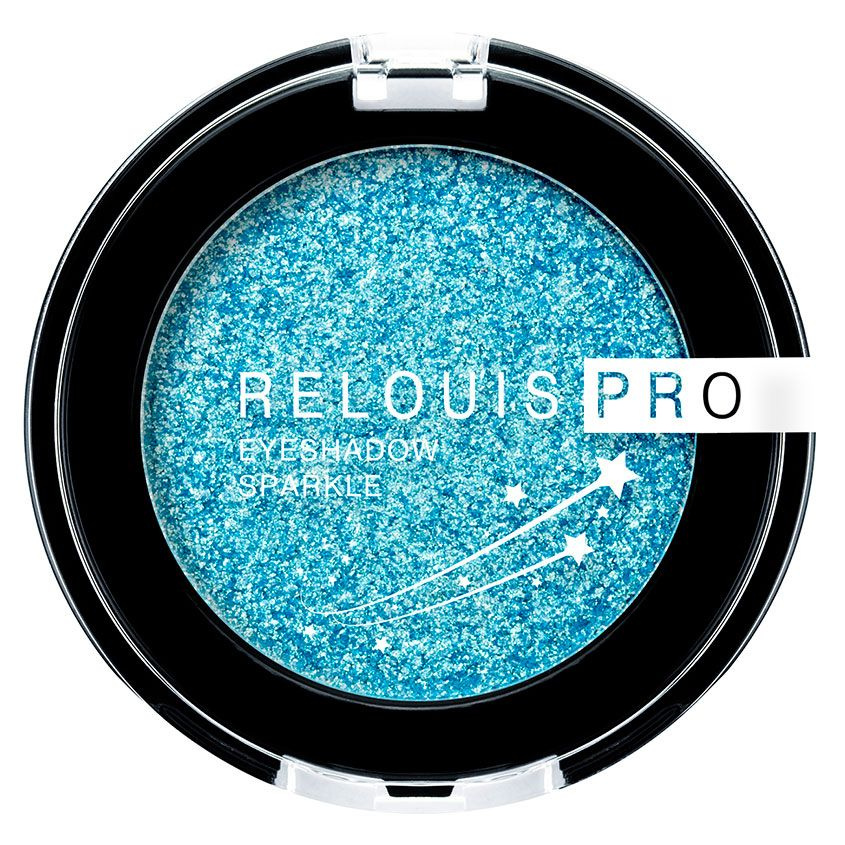 RELOUIS Тени для век RELOUIS PRO EYESHADOW SPARKLE тон 05 mermaid tail #1