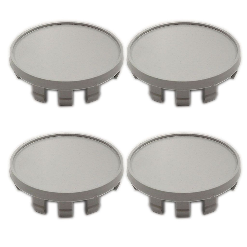 Колпачки на литые диски 59/55/12 мм комплект-4 шт / Заглушки ступицы пластиковые с бортиком для дисков #1