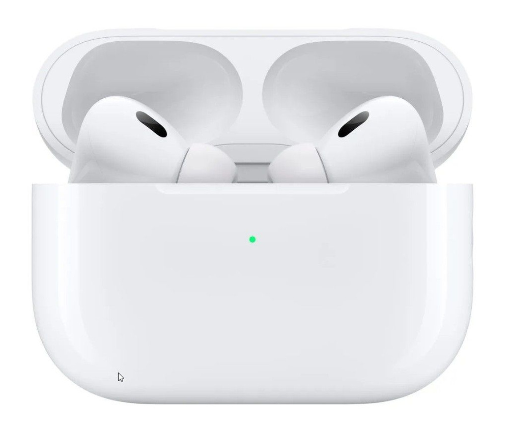 Apple Наушники беспроводные с микрофоном Apple AirPods Pro (2nd generation), Lightning, белый  #1