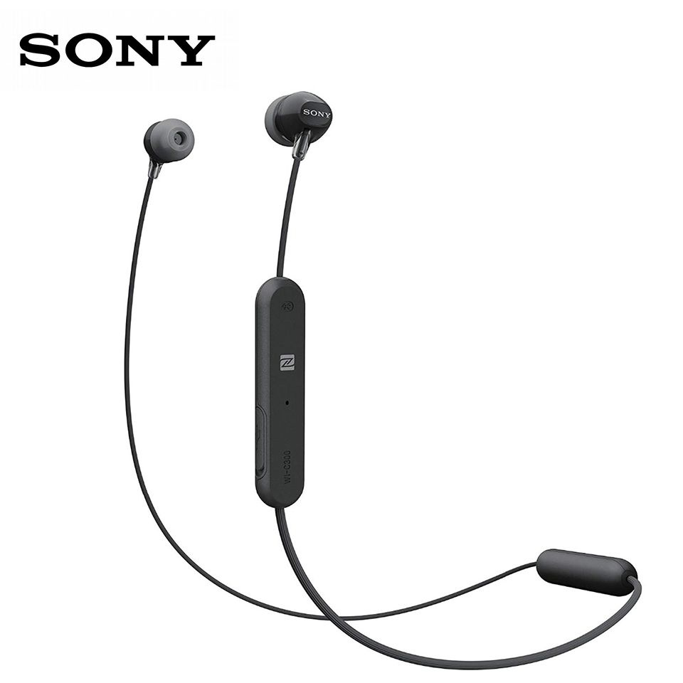 Характеристика наушники беспроводные sony. Bluetooth наушники Sony Wi-c300. Беспроводные наушники сони Wi-c310. Наушники Sony wic300b.e черный. Наушники Sony Wi-c300 (черный).