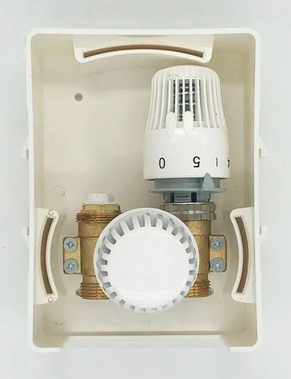 Регулировочный короб TIM - ZEISSLER UNIBOX TCB-K-RTL01 с термостатическим клапаном и ограничителем температуры #1