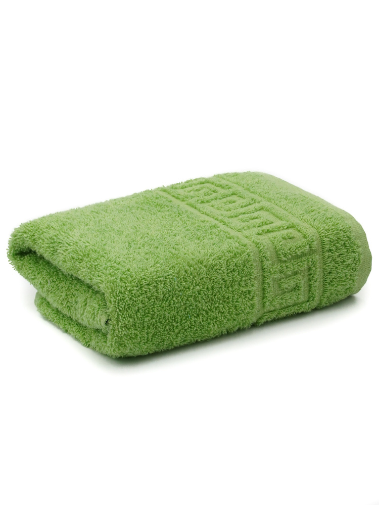 Полотенце DreamTEX лицевое 50 х 90 см яркий зеленый #1