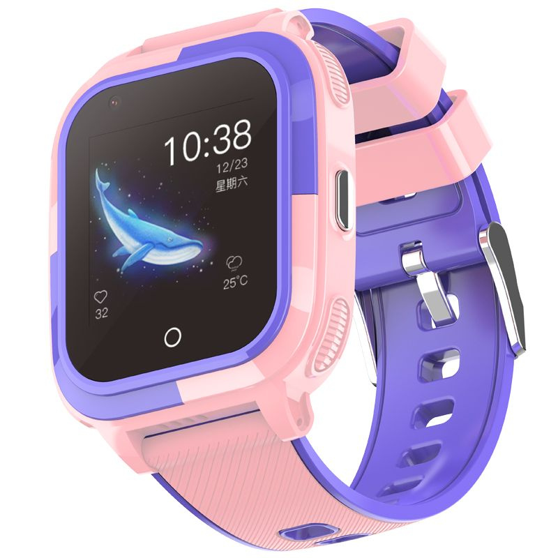 Наручные умные часы Smart Baby Watch Wonlex CT11 розовые, электроника с GPS и видеозвонком, аксессуары #1