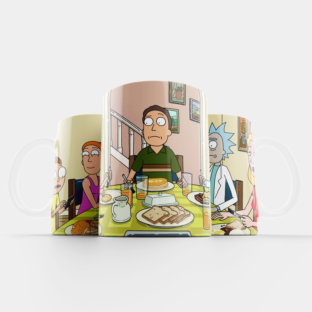 Кружка Рик и Морти Rick And Morty, 330мл, 1 шт. #1