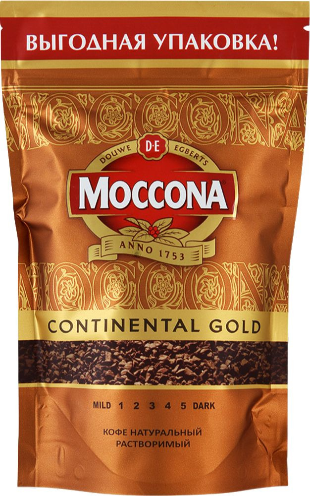 Кофе растворимый Moccona Continental Gold, 140 грамм - купить с ...