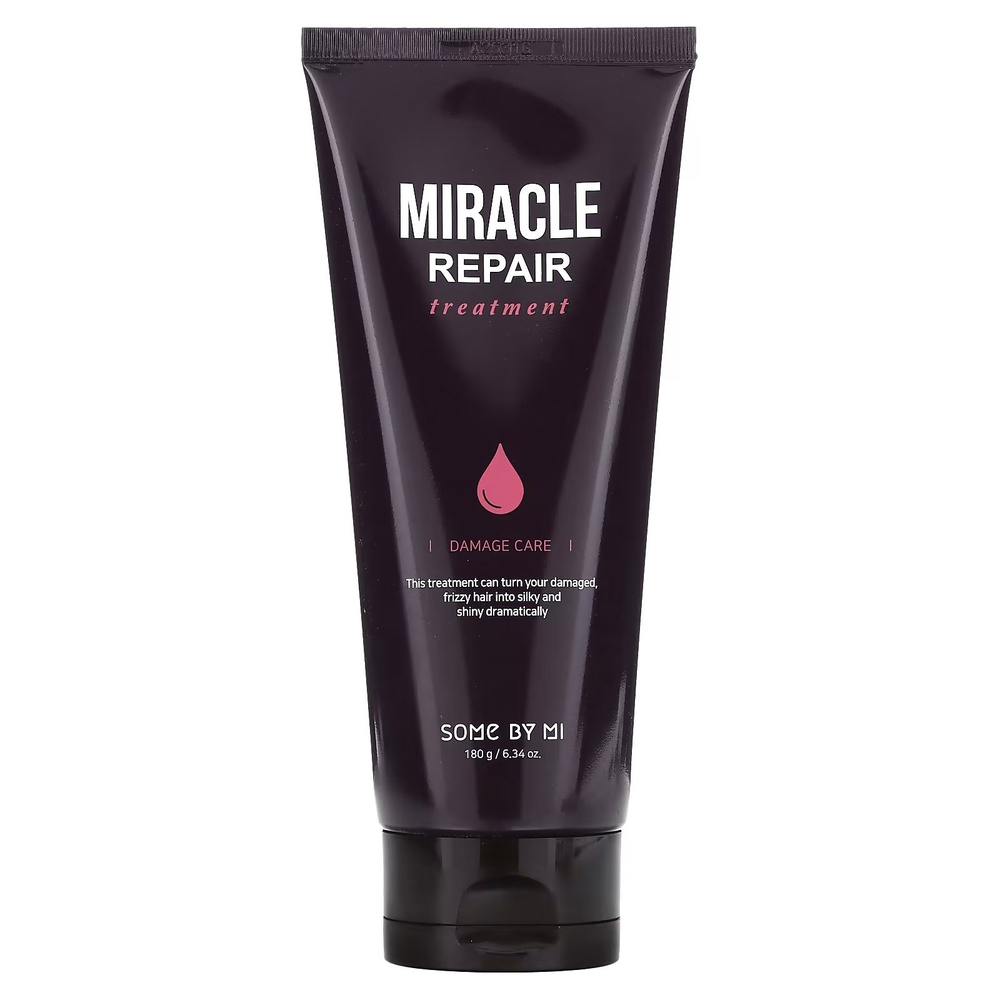 Маска для волос SOME BY MI восстанавливающая, увлажняющая, питательная MIRACLE REPAIR treatment 180 мл #1