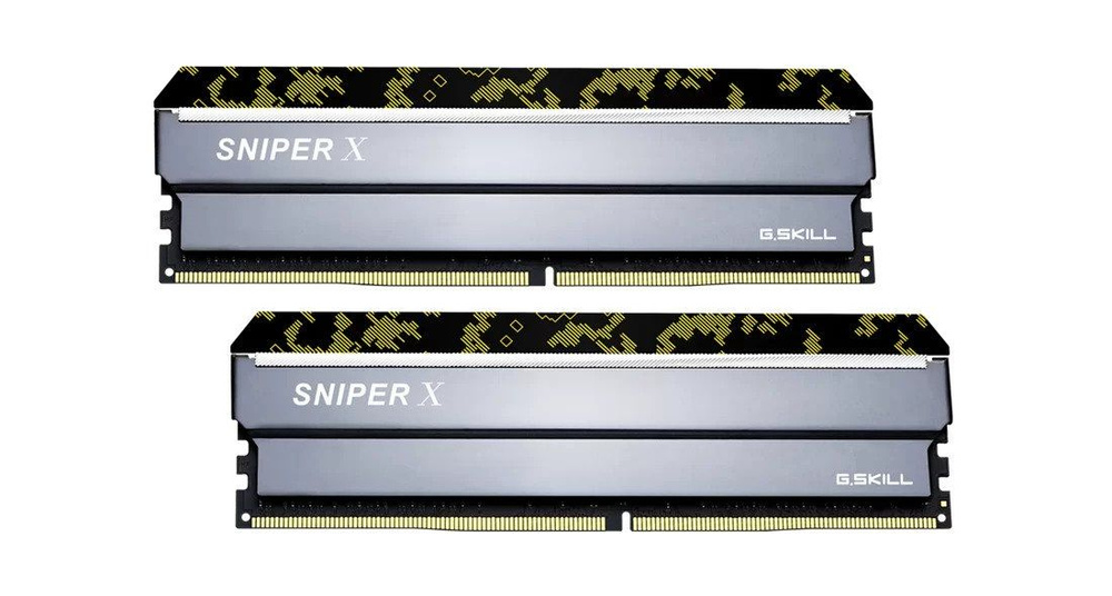 G.Skill Оперативная память Sniper X DDR4 2666 Мгц 2x8 ГБ (F4-2666C19D-16GSXK) #1