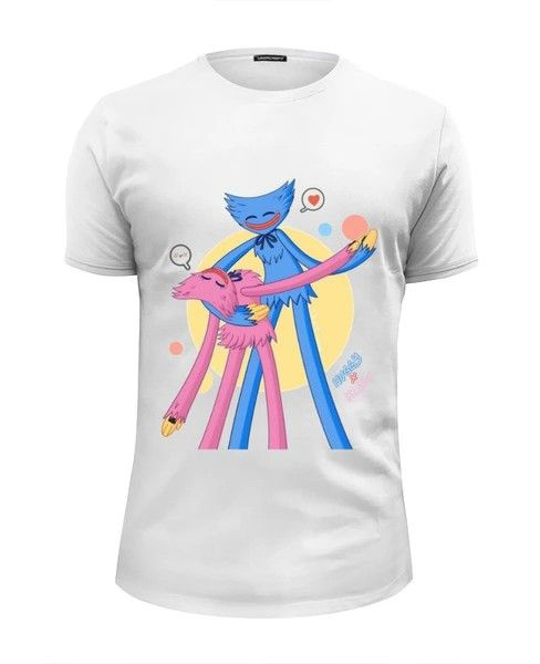 Термонаклейка на футболку (термоаппликация) Хагги Вагги, Кисси Ми  #1