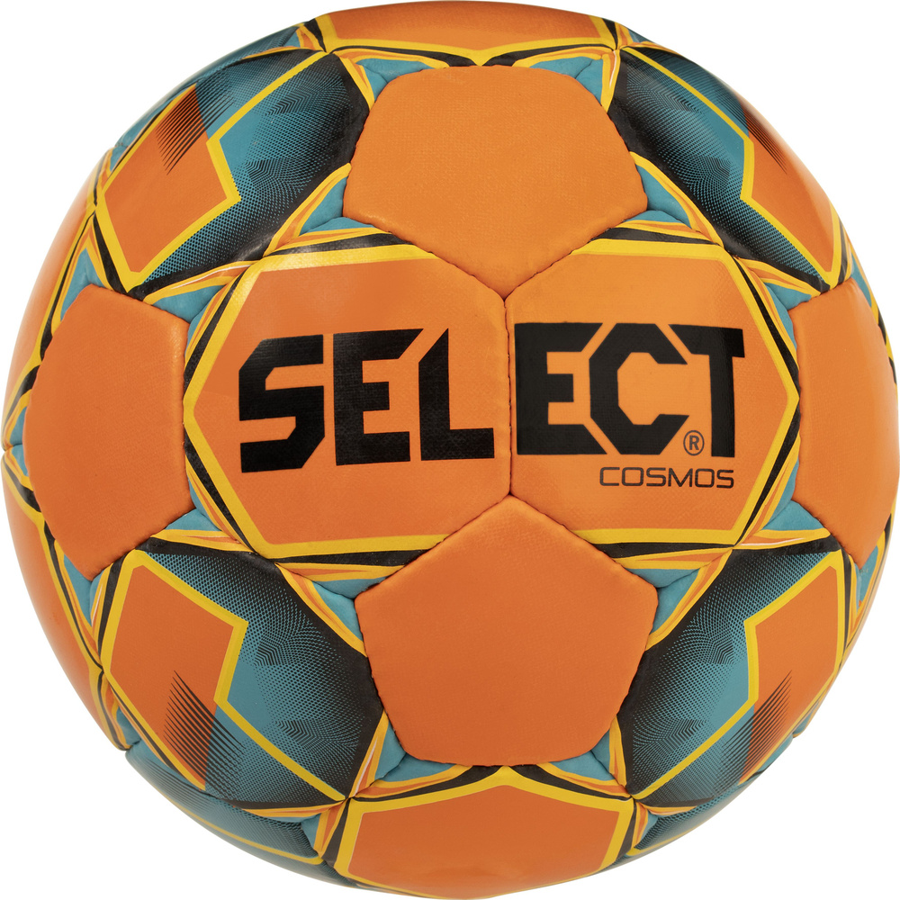Select Футбольный мяч, 5 размер, оранжевый #1