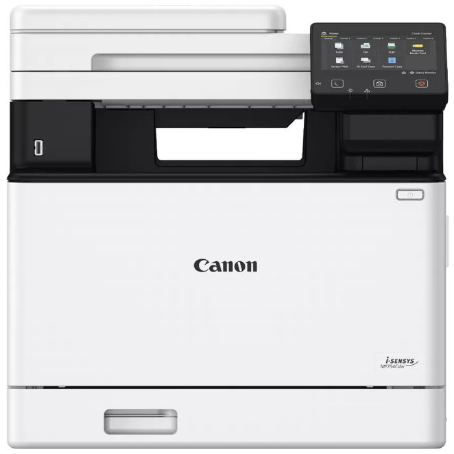 Canon МФУ Лазерное i-SENSYS MF754Cdw + доп картридж 069, белый, черный  #1