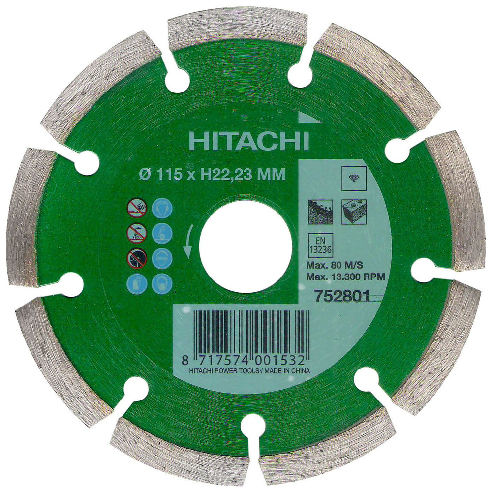 Hitachi Диск алмазный 115 #1